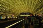 Estação de metrô em Washington DC, capital dos Estados Unidos